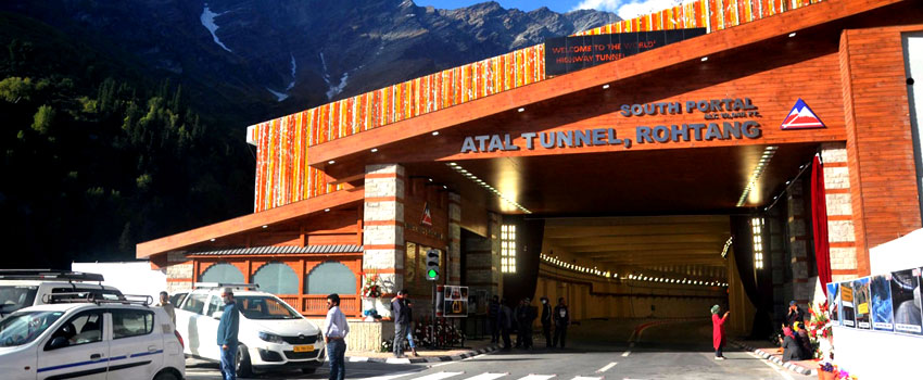 taxi for atal tunnel